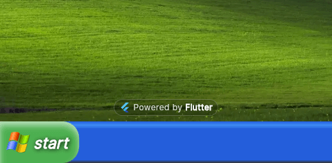 Windows XP Portfolio Project Screenshot